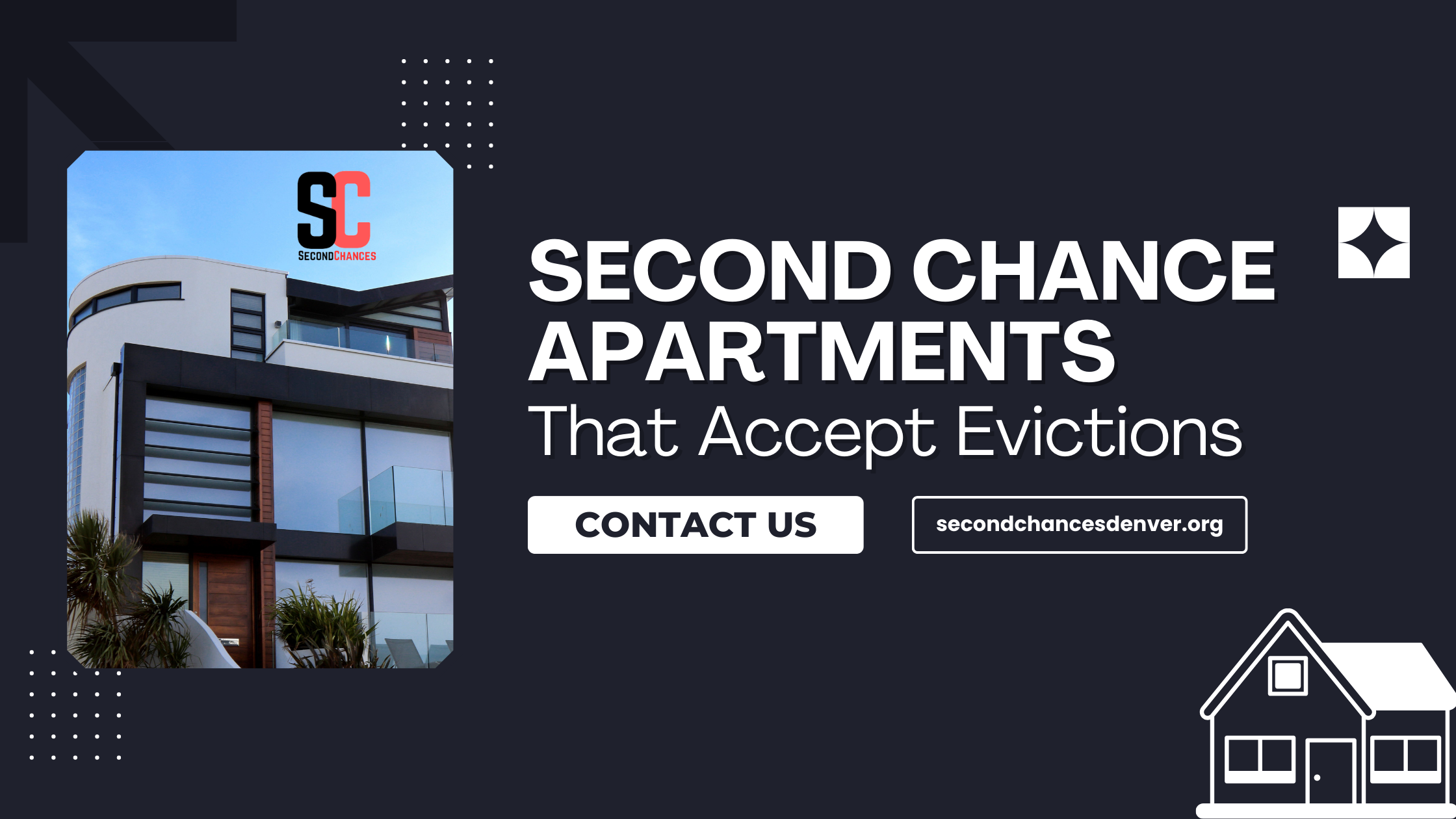 Second Chances Apartments, Loans, Rent, Adoption, Rehab, Food