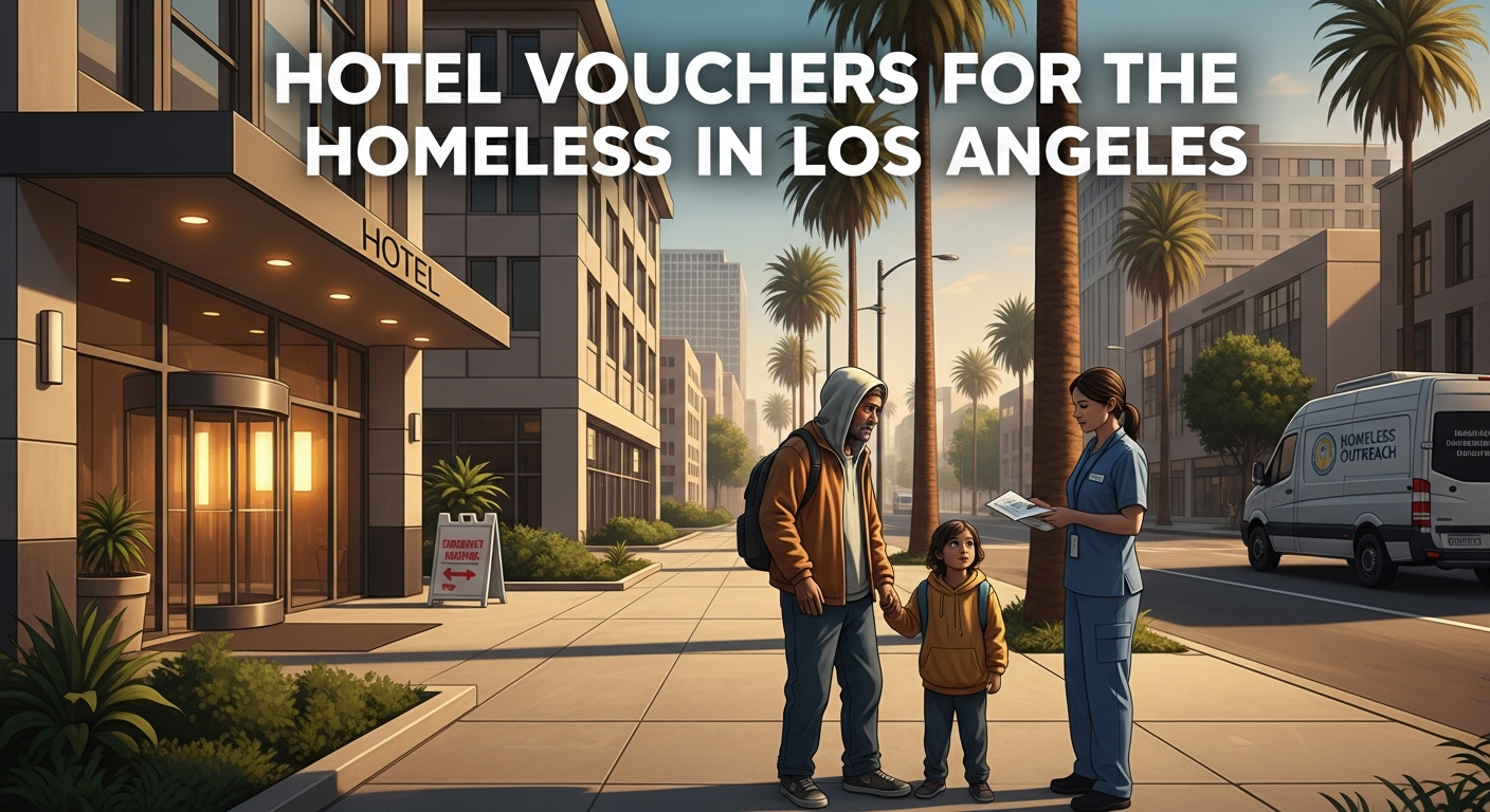 HOTEL VOUCHERS FOR THE HOMELESS IN LOS ANGELES